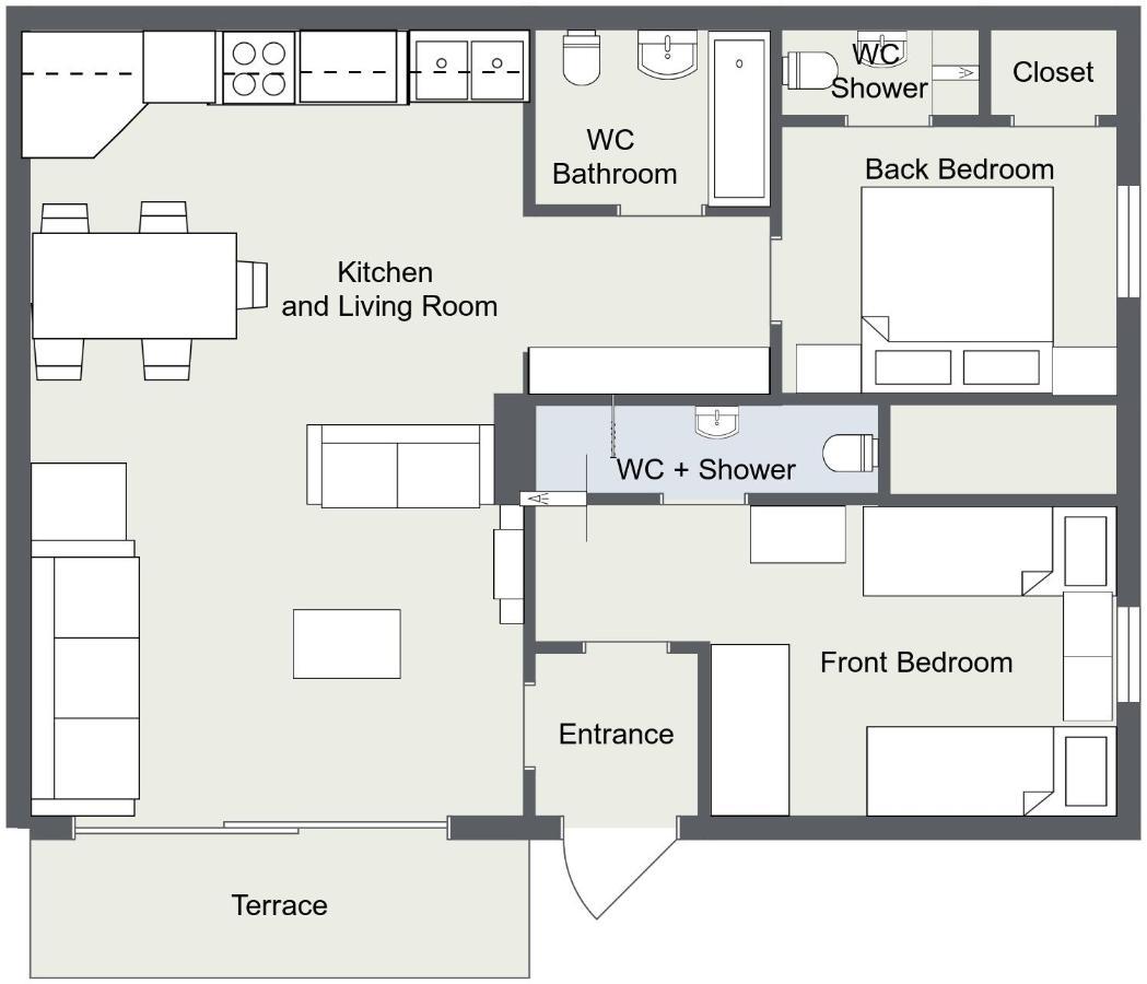 Central Morzine, Spacious 2 Bedroom Family Apartment Экстерьер фото